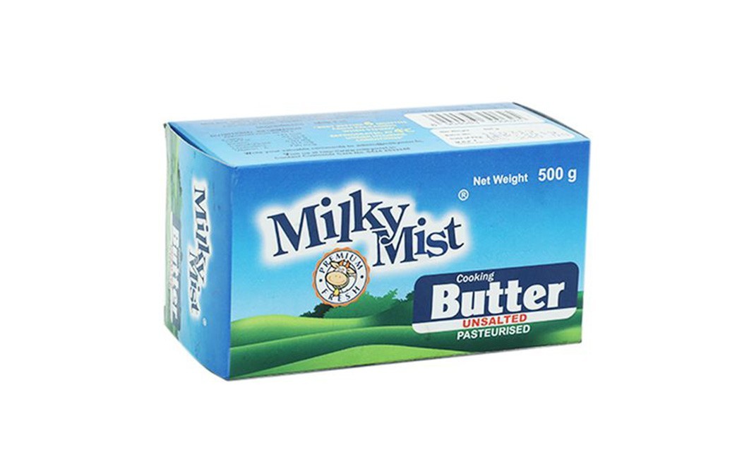 Milky Mist Cooking Butter Unsalted    Pack  500 grams
